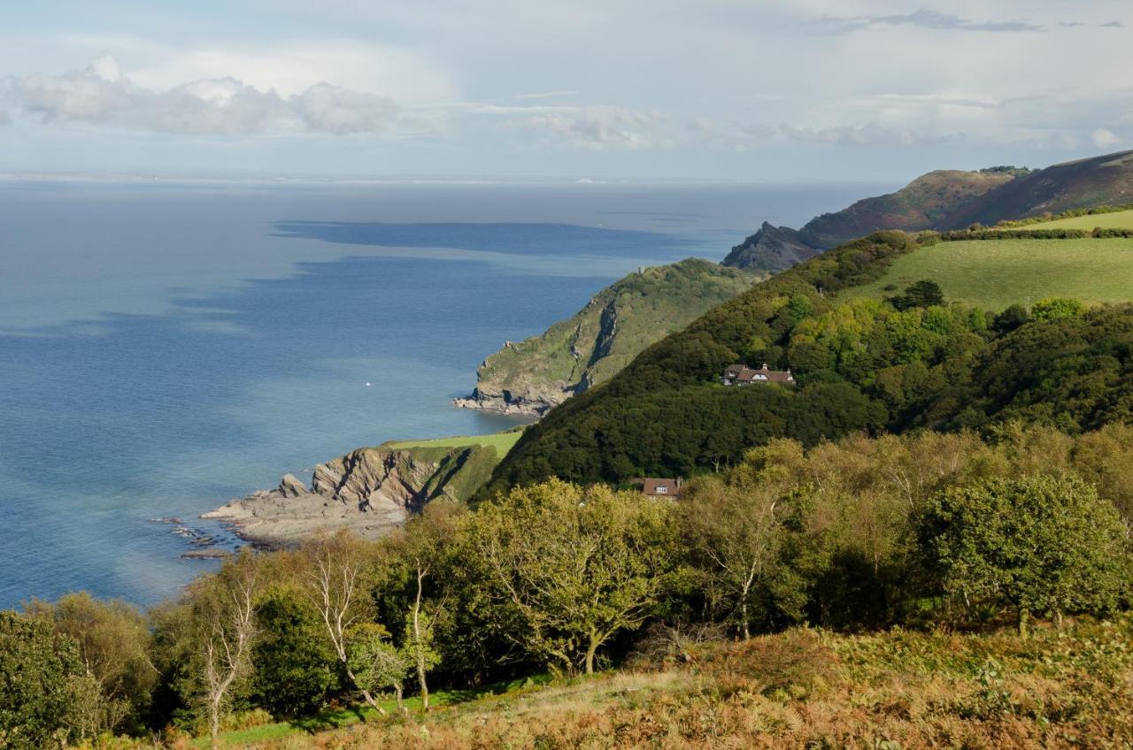 Southcliffe B&B Lynton Bagian luar foto